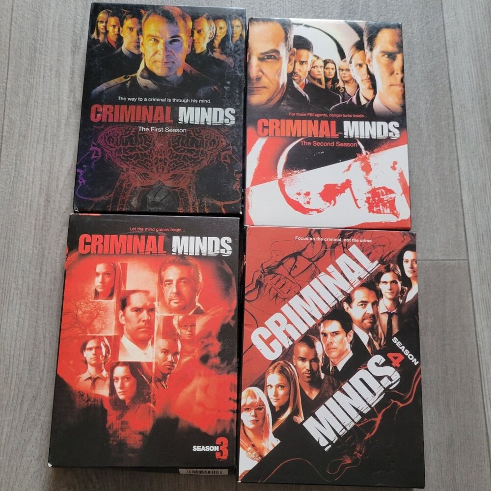 Criminal Minds Seasons 1-4 DVD Box Set